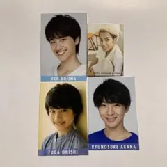 ジャニーズJr. データカード　草間リチャード敬太　大西風雅　赤名竜乃介　小島健