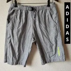 T0407 レア アディダス ネオグレー ショーツ M