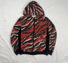美品・値下げあり】90s StoneIsland フーディージップカーディガン
