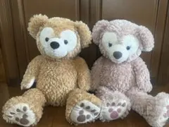ダッフィとシェリーメイ　2体セット　旧Lサイズ
