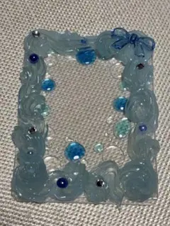 B8 硬質ケース ホイップデコ レジン 水滴 高透明 No.451