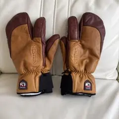 Hestraフルレザーグローブ &オリジナルレザーバーム&ニックワックスセット