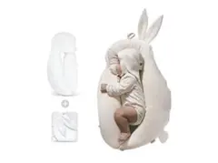 ぱ*ま様 ウサギ型ベビー枕・ドーナツ枕