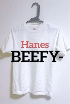 ★Hanes BEEFY-T クロップド丈 Tシャツ ホワイト XSのサムネイル