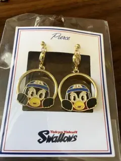 東京ヤクルトスワローズ つば九郎　ピアス