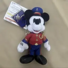 新品　ディズニー アンバサダーホテル ミッキー ぬいぐるみバッジ タグ付　ぬいば