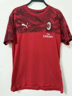 PUMA AC Milan Tシャツ レッド ブラックACミランのサムネイル