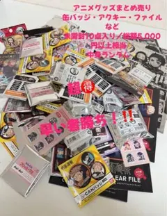 推し活ランダム人気アニメグッズ詰合せセット｜鬼滅・呪術などから未