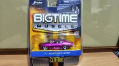 BIGTIME KUSTOMS  アメ車ミニカー BIGTIME KUSTOMS アメ車ミニカー Jada ポンティアック 1969