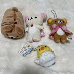 リラックマ ぬいぐるみ　4点　まとめ売り