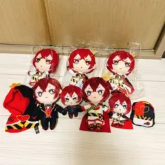 ツイステ ヴィランズ リドル・ローズハート 9点セット ぬいぐるみ マスコット