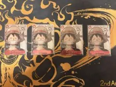 モンキー・D・ルフィ 25周年エディション p-001 4枚セット