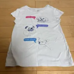 GAP KIDS 半袖Tシャツ 犬プリント ホワイト M(8)のサムネイル