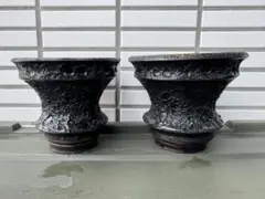 カタチ製作所ドリッパーlow M クレーターブラック Mederu pot ドリッパー Low Mサイズ Crater Black カタチ製作所