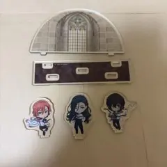 文スト 太宰治(十五歳)＆中原中也(十五歳)＆蘭堂 SDキャラジオラマ