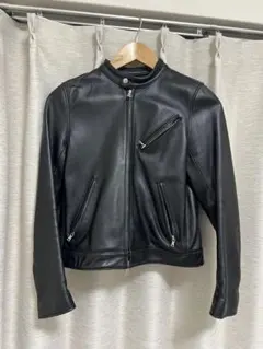 【再値下げ】FREAK'S STORE ブラック ラムレザーライダースジャケット