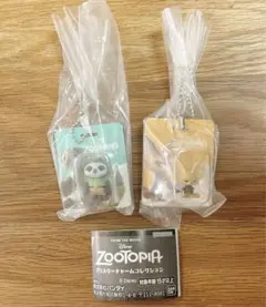 ズートピアブリスターチャームコレクション(フィニック、フラッシュ)バンダイガチャ