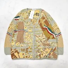 未使用 インポート magnolia コットン ハンドニット カーディガン