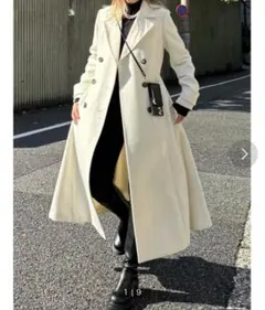 ♡*♡様 rienda ダブルブレスト ロングコート