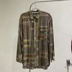 GOOSE&GANDER ヴィンテージ　レトロ　シャツ　長袖　XL
