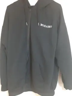 MISAMO ブラック フードパーカー Do Not Touch