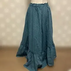 福原愛 しまむらコラボ ロングスカート M