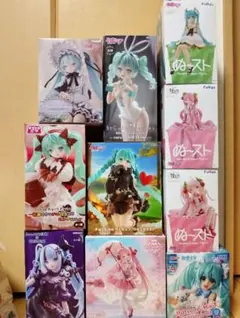 初音ミク 桜ミク フィギュア まとめ売り 被りなし8種セット 新品未