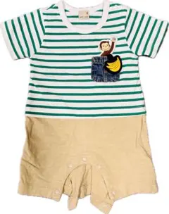 petit main プティマイン 80cm おさるのジョージ　ロンパース