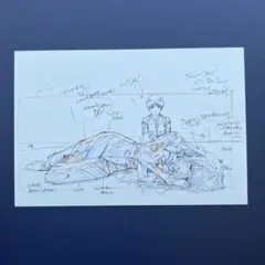 エヴァンゲリオン　オールエヴァ　ポストカード　シンジ　アスカ