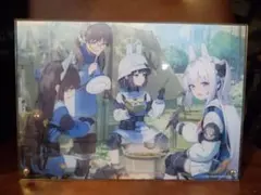 ブルーアーカイブ アクリルプレート RABBIT小隊 ブルーアーカイブ アクリルプレート 2枚セット ゲーム開発部