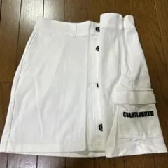 ゴルフスカート　白　レディース　未使用　試着のみ