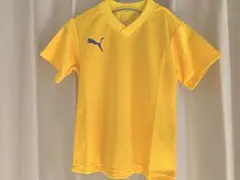 PUMA イエロー　ゲームシャツ　120