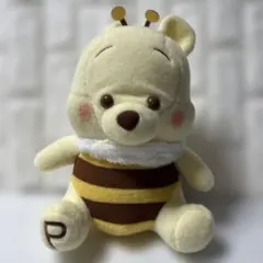 くまのプーさん　ミルキーボアみつばち超BIGぬいぐるみ30cm