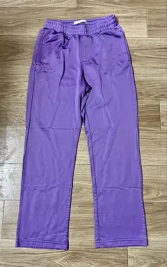 【新品未使用】ZARA ORIGINS トラックパンツ パープル Mサイズのサムネイル