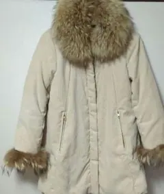 FREE'S PHRASE　ラクーンファー付ダウンコート