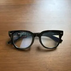 無印良品 ＵＶ４００カット ブルーライト対応 ウェリントン型サングラス ブラックのサムネイル