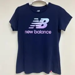 New Balance Tシャツ ネイビー レディースMサイズ