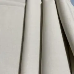 2枚セット☆アイボリー 生地 約112cm幅×72cmと約77cm x55cm