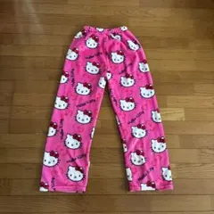 Hello Kitty フリース ルームパンツ ピンク