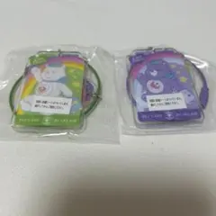ガチャガチャ ケアベア アクリルキーホルダー 2個セット