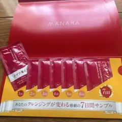 マナラホットクレンジングゲル マッサージプラス 7日間 4g×7包