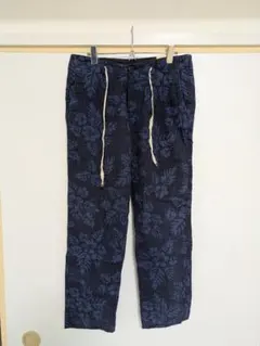 ユナイテッドアローズ ボタニカル柄 混麻 S