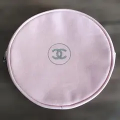 CHANEL ノベルティ ラウンドポーチ ピンクのサムネイル