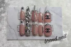 ブランドネイル CHANEL ネイルチップ 10個セットのサムネイル