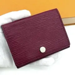 ルイヴィトン エピ アンヴェロップ カルト ドゥヴィジット フューシャ