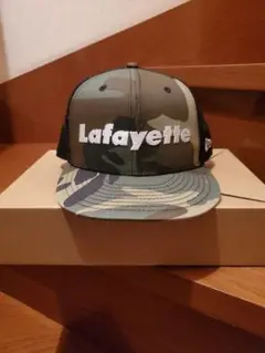 LAFAYETTE NEWERA 迷彩柄 メッシュ スナップバック キャップのサムネイル