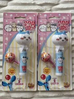 ちいかわ ポップアップス ロリポップキャンディ２個セット　 ハチワレ