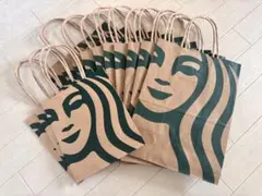 スターバックス ショップ袋 10枚セット　ミニサイズ3枚セット
