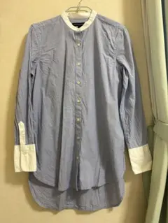 BANANA REPUBLIC 長袖シャツ XS 青