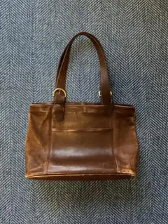 COACH ブラウン トートバッグ